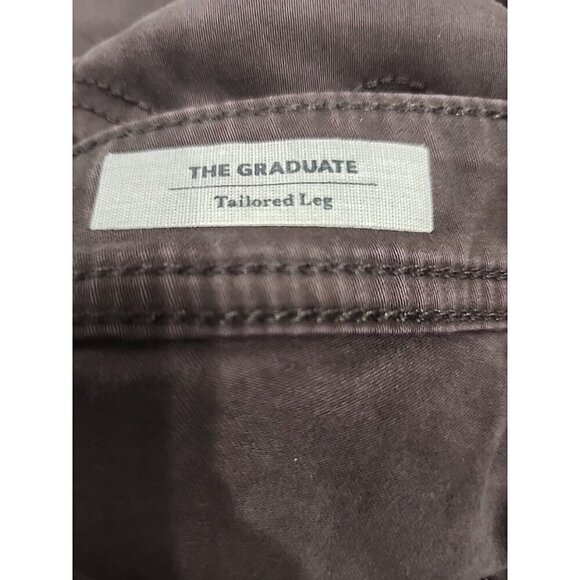 Adriano Goldschmied Jeans Brown Mid-rise The Graduate Tailored Leg Men's 32x32 - Picture 6 of 8